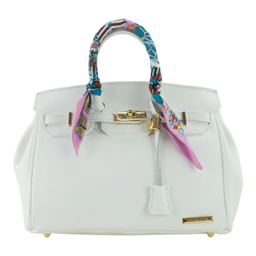 Bolso de mano Pregato Verona Blanco