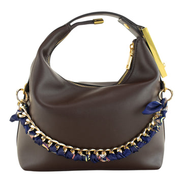 Bolso en piel Pregato Stella Chocolate