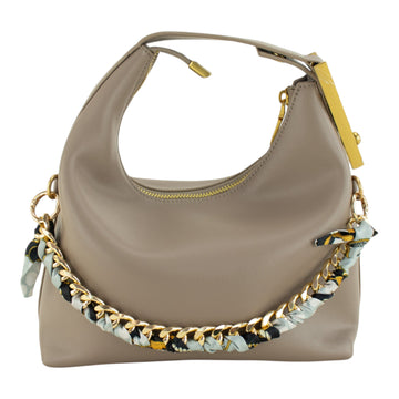 Bolso en piel Pregato Stella Taupe