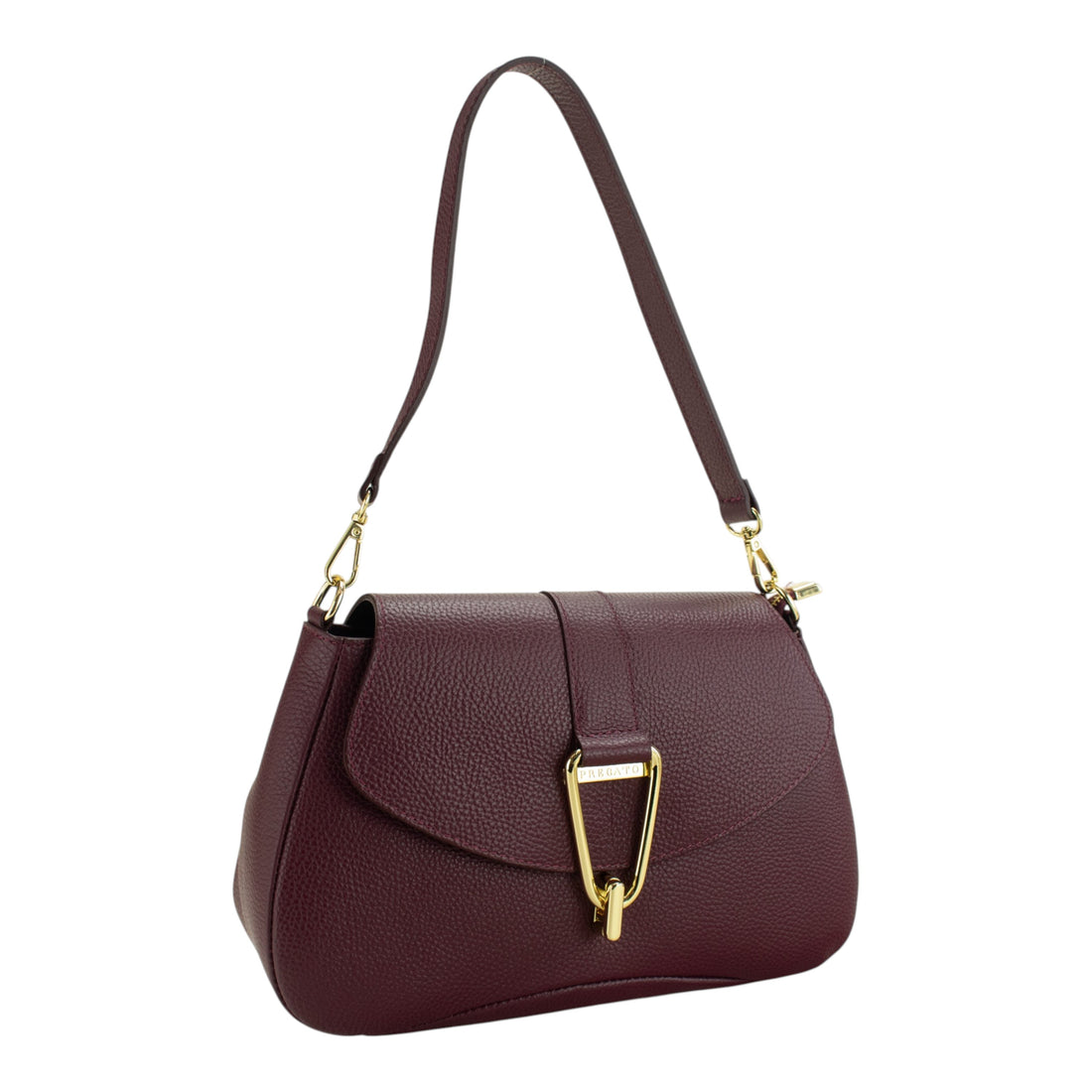 Bolso en Piel Pregato Arezzo Burdeos