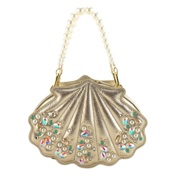 Bolso de mano Braccialini Shape Concha piel
