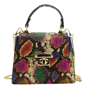 Bolso de mano Piel Pregato Gekko Multi pattern