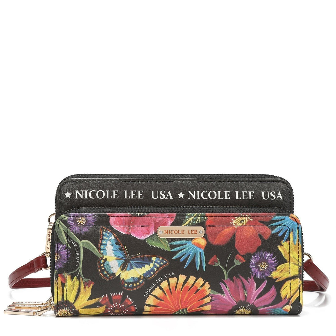 Bandolera Cartera Demi Nicole Lee Butter Flower - KimondoShop