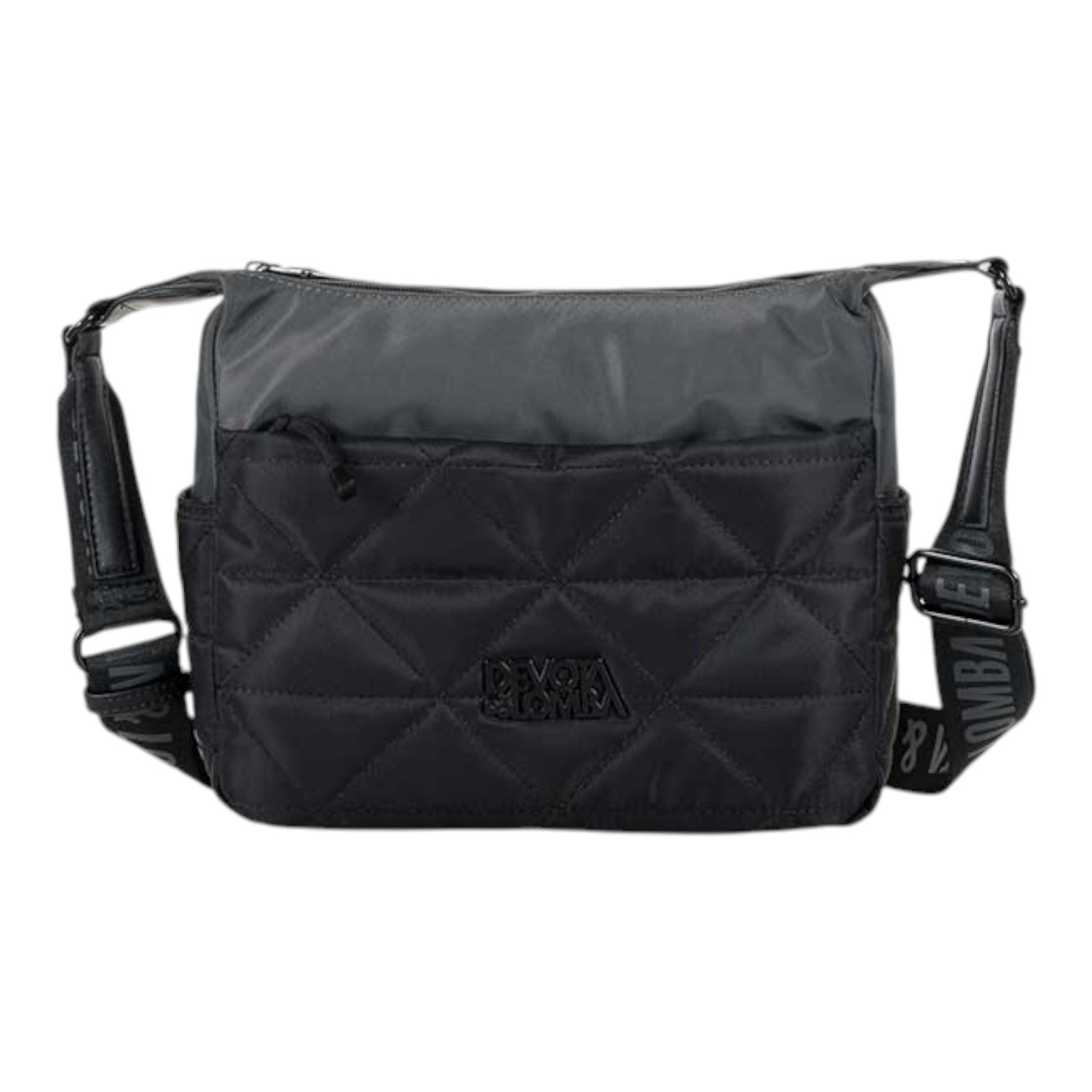 Bandolera doble Devota & Lomba Frame Negro - KimondoShop