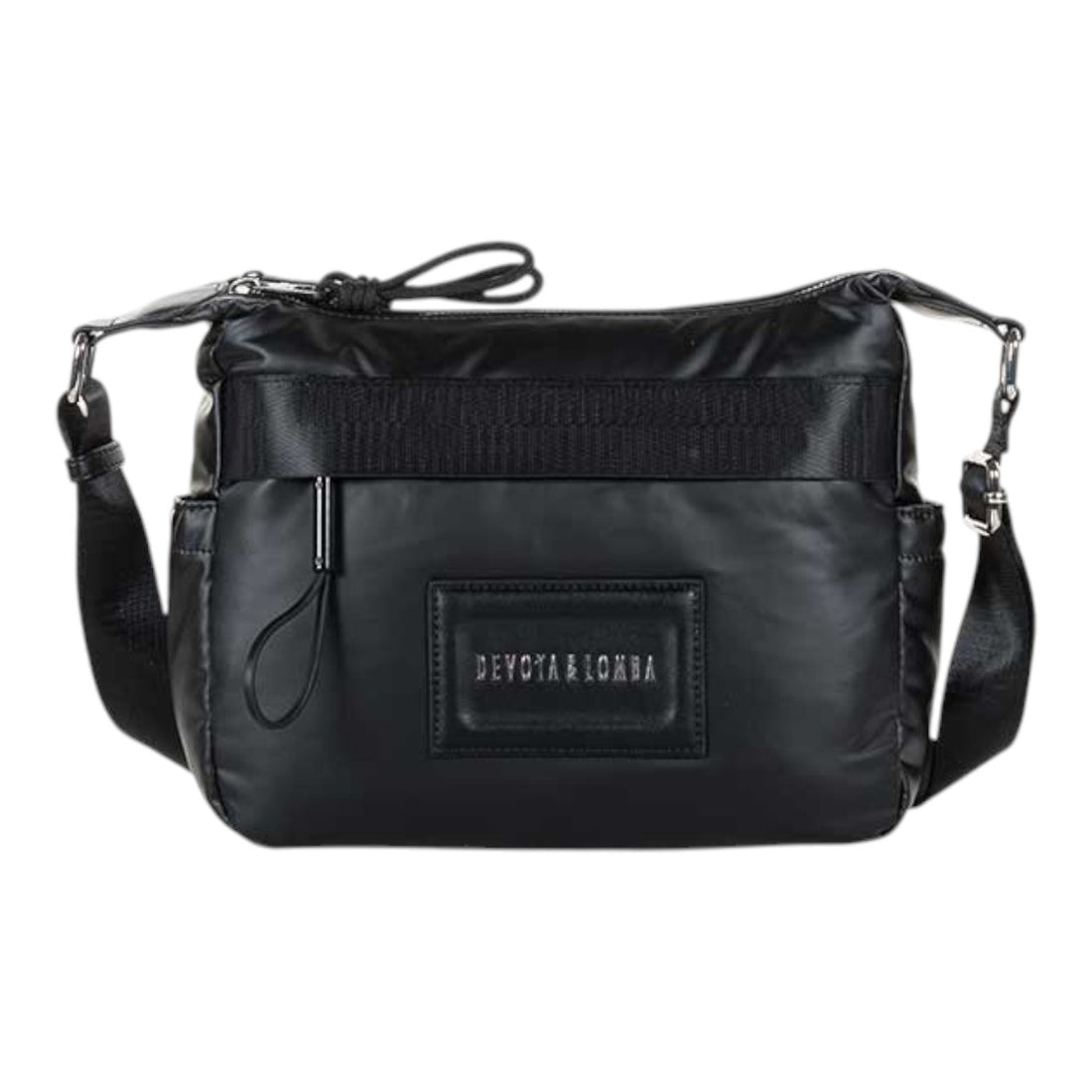 Bandolera doble Devota & Lomba Sunrise Negro - KimondoShop