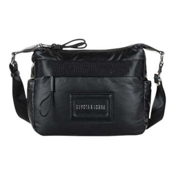 Bandolera doble Devota & Lomba Sunrise Negro - KimondoShop