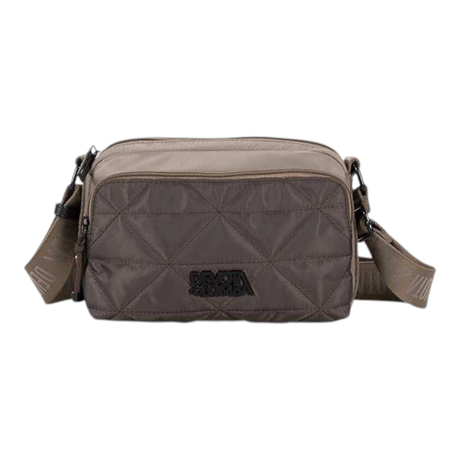 Bandolera multi Devota & Lomba Frame Taupe - KimondoShop