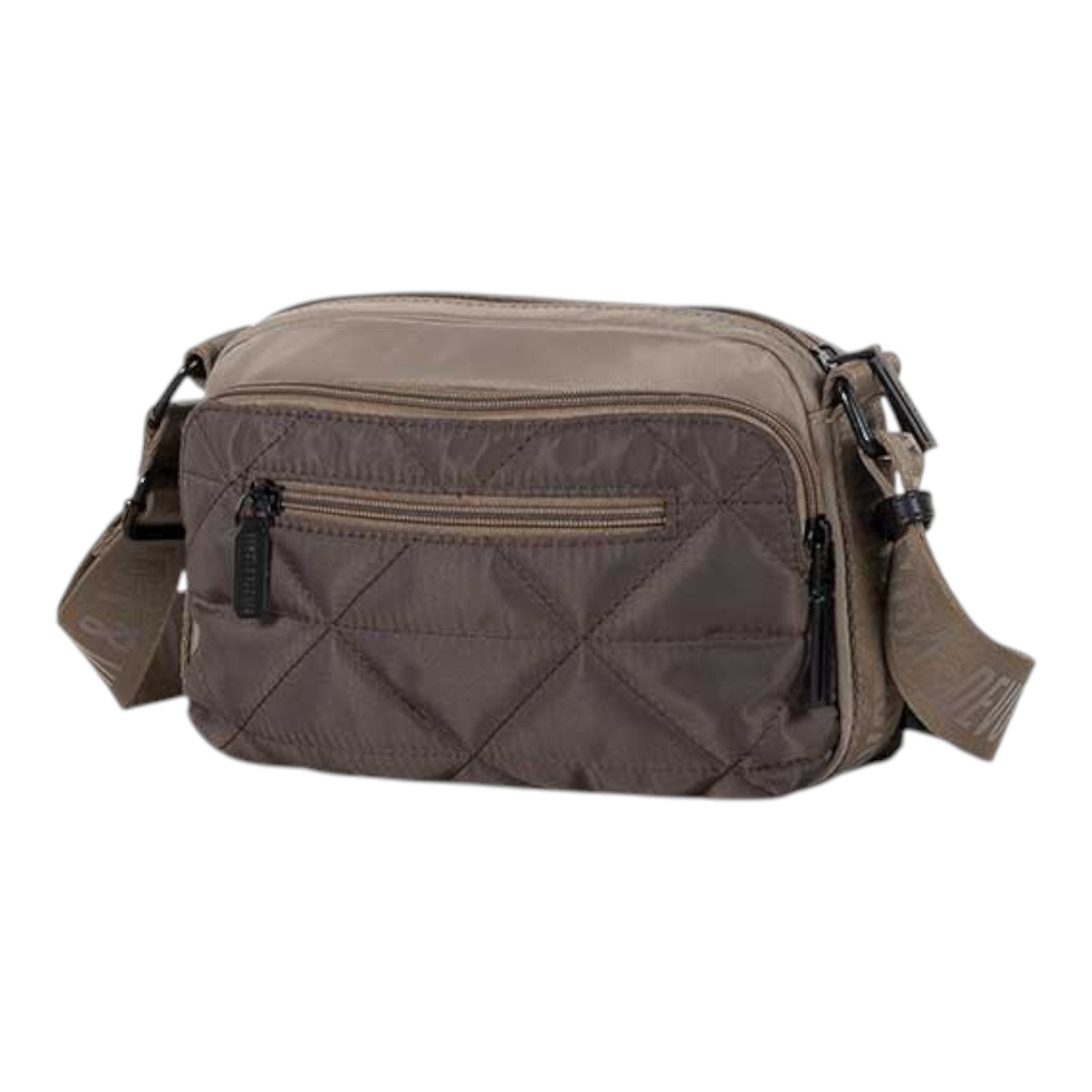 Bandolera multi Devota & Lomba Frame Taupe - KimondoShop