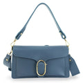 Bandolera Piel Pregato Fíbula Azul - KimondoShop
