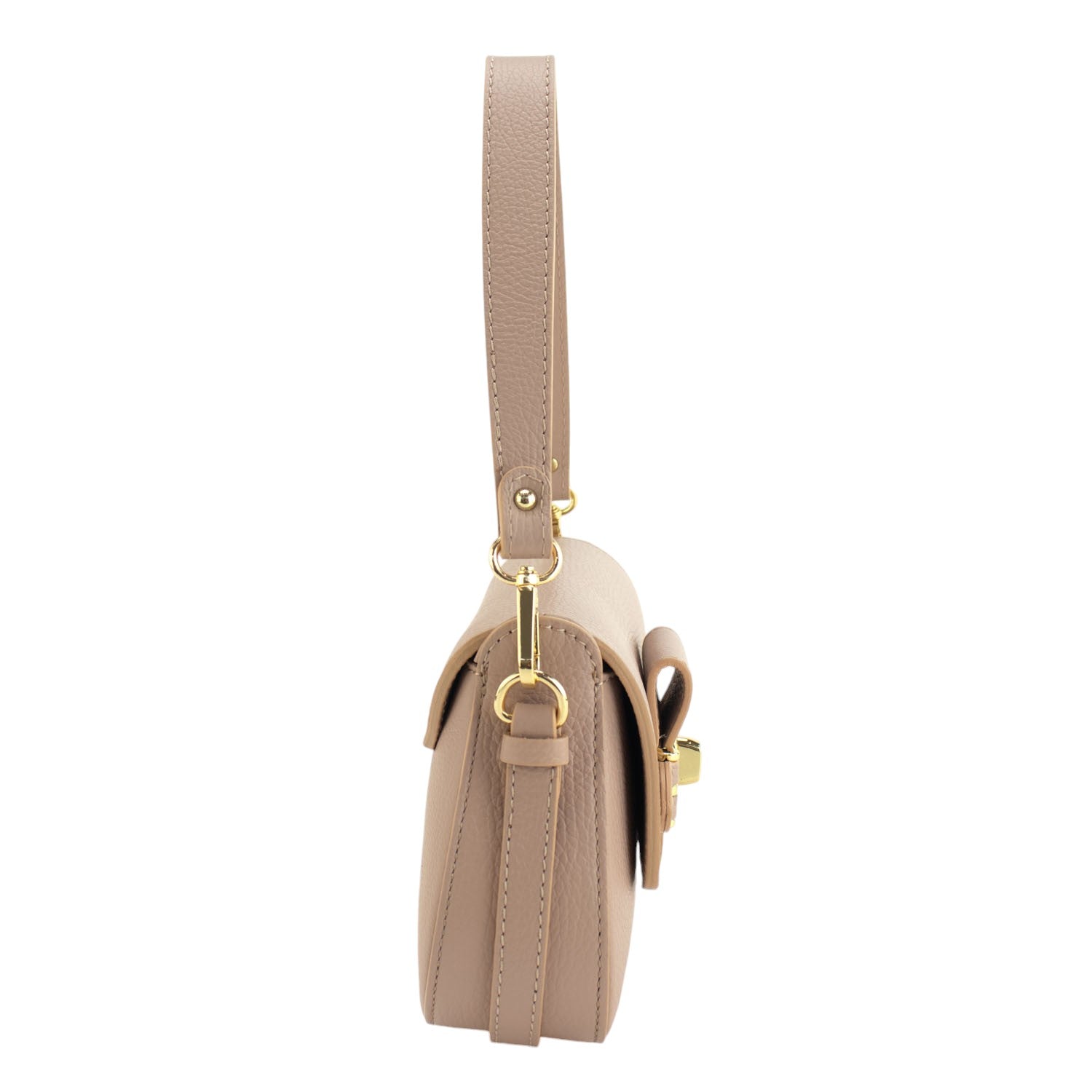 Bandolera Piel Pregato Salvini Nude - KimondoShop