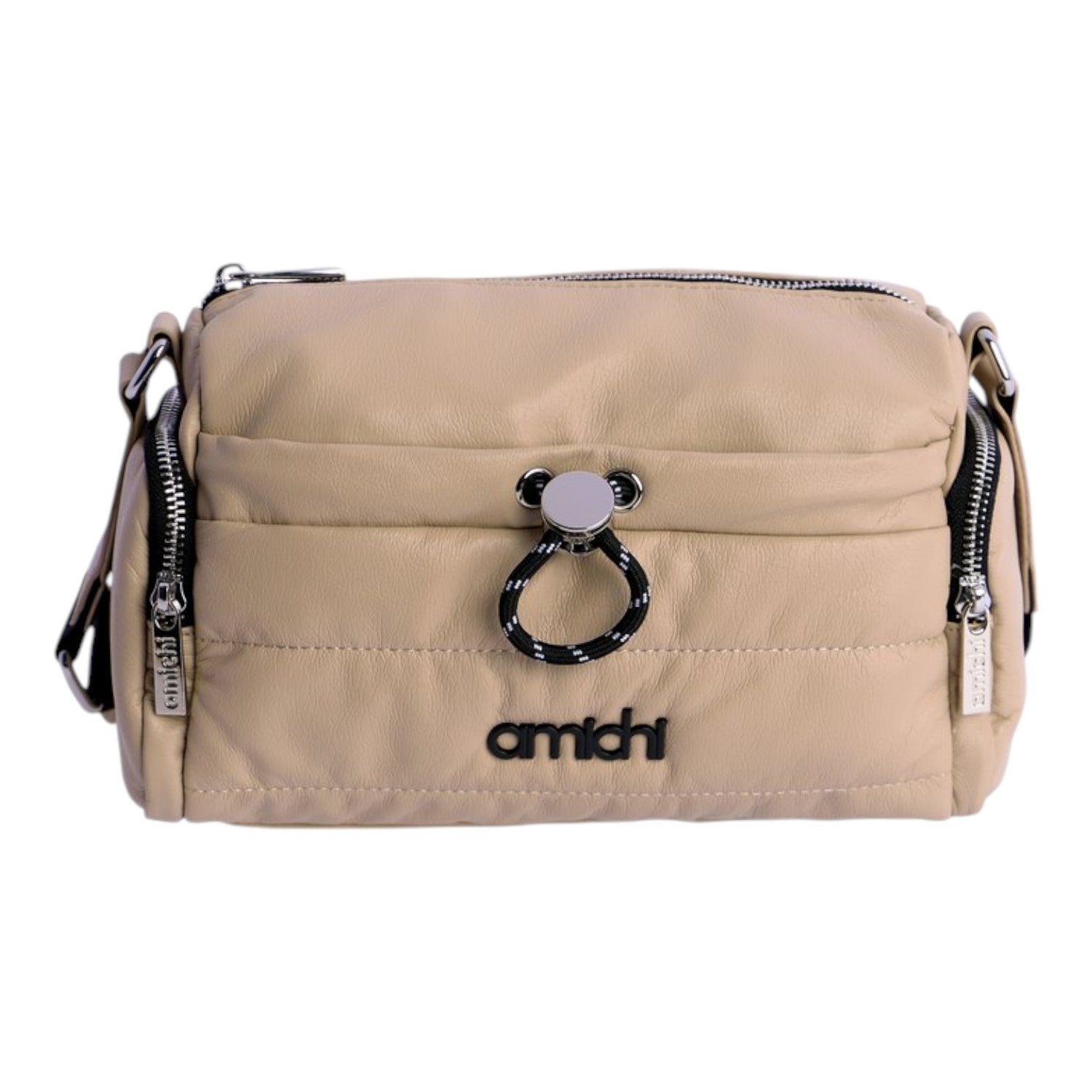 Bandolera soft Amichi Drift Beige - KimondoShop