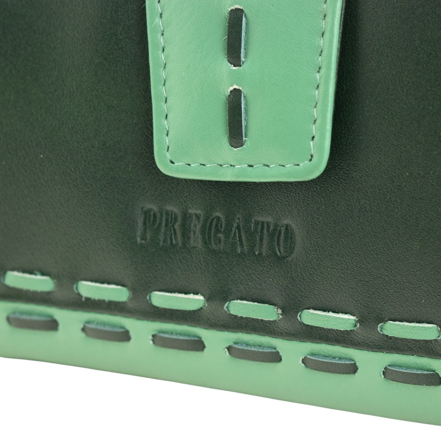 Billetero de piel Premium Pregato Intreccio - KimondoShop