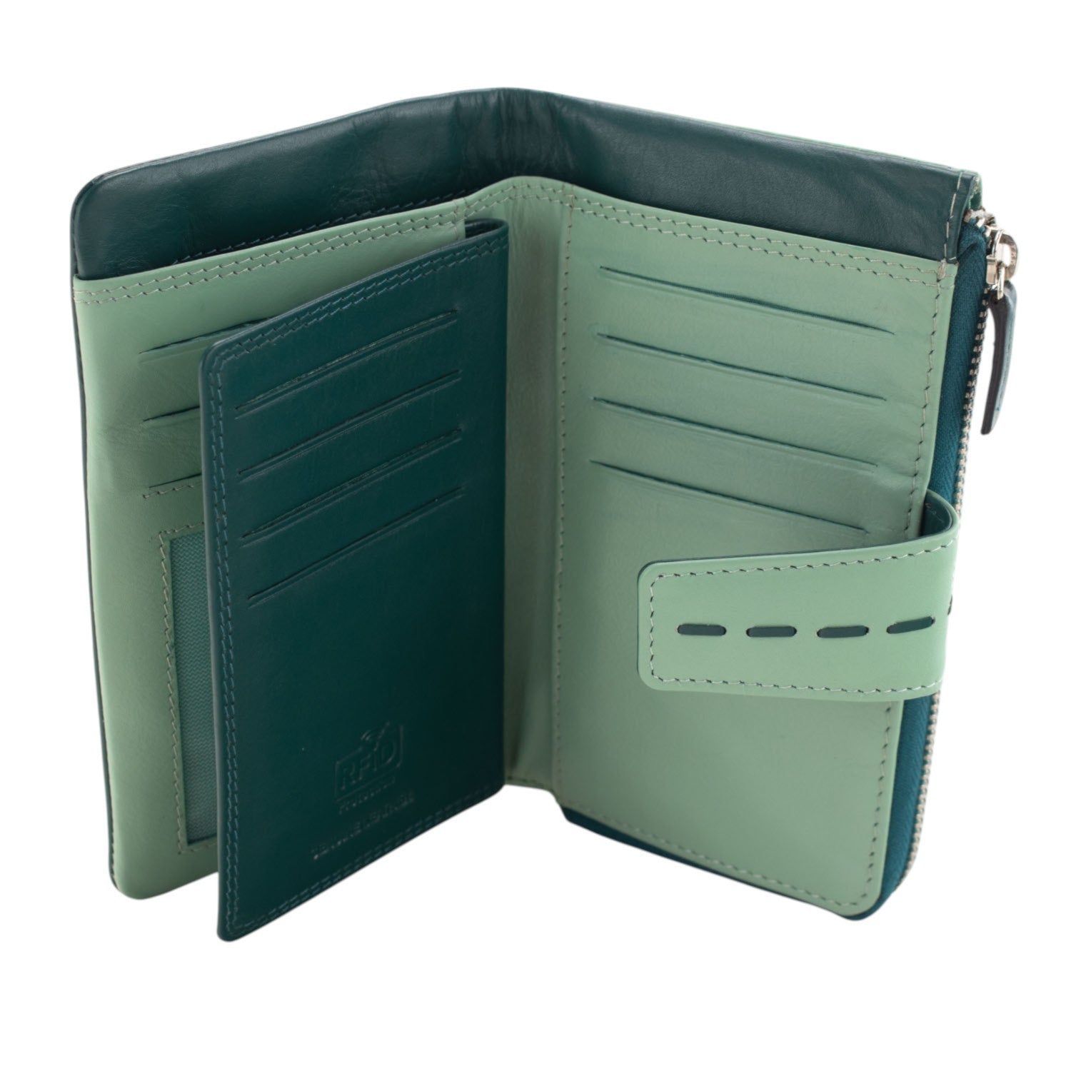 Billetero de piel Premium Pregato Intreccio Intenso - KimondoShop