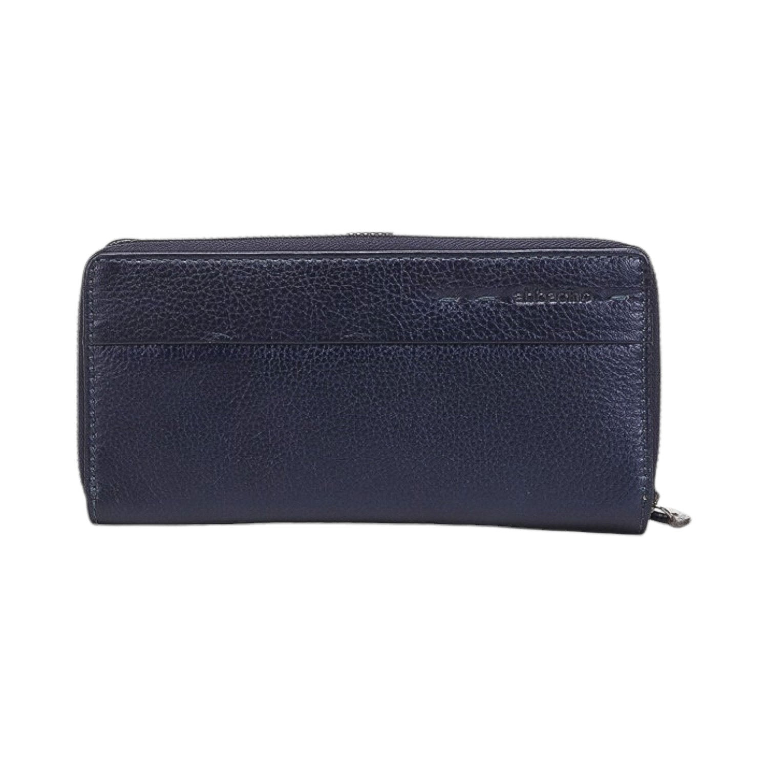 Billetero largo en piel Abbacino Carter Azul - KimondoShop