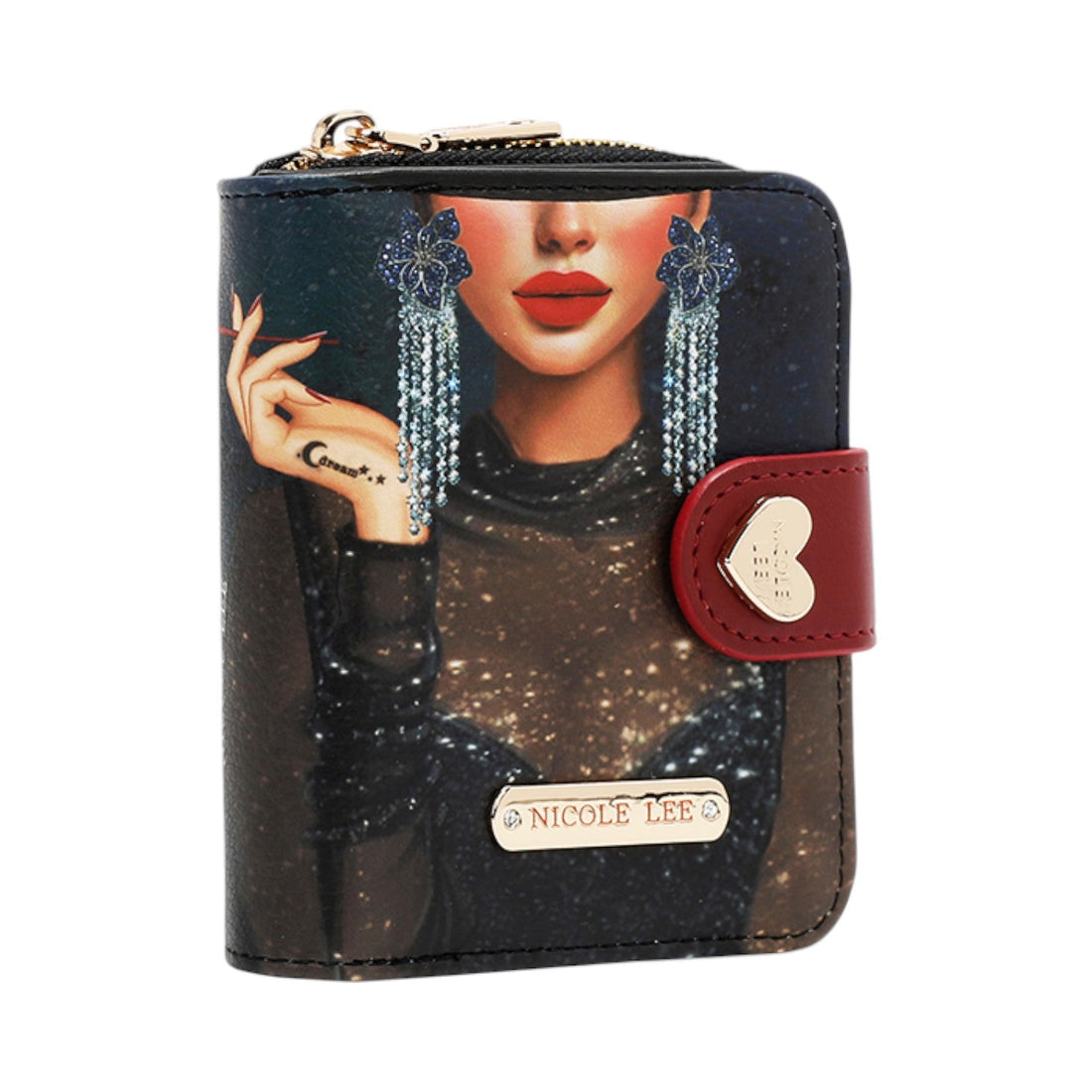 Billetero pequeño Nicole Lee Samantha La Belleza - KimondoShop
