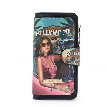 Billetero plegable Nicole Lee Hollywood Drive - KimondoShop