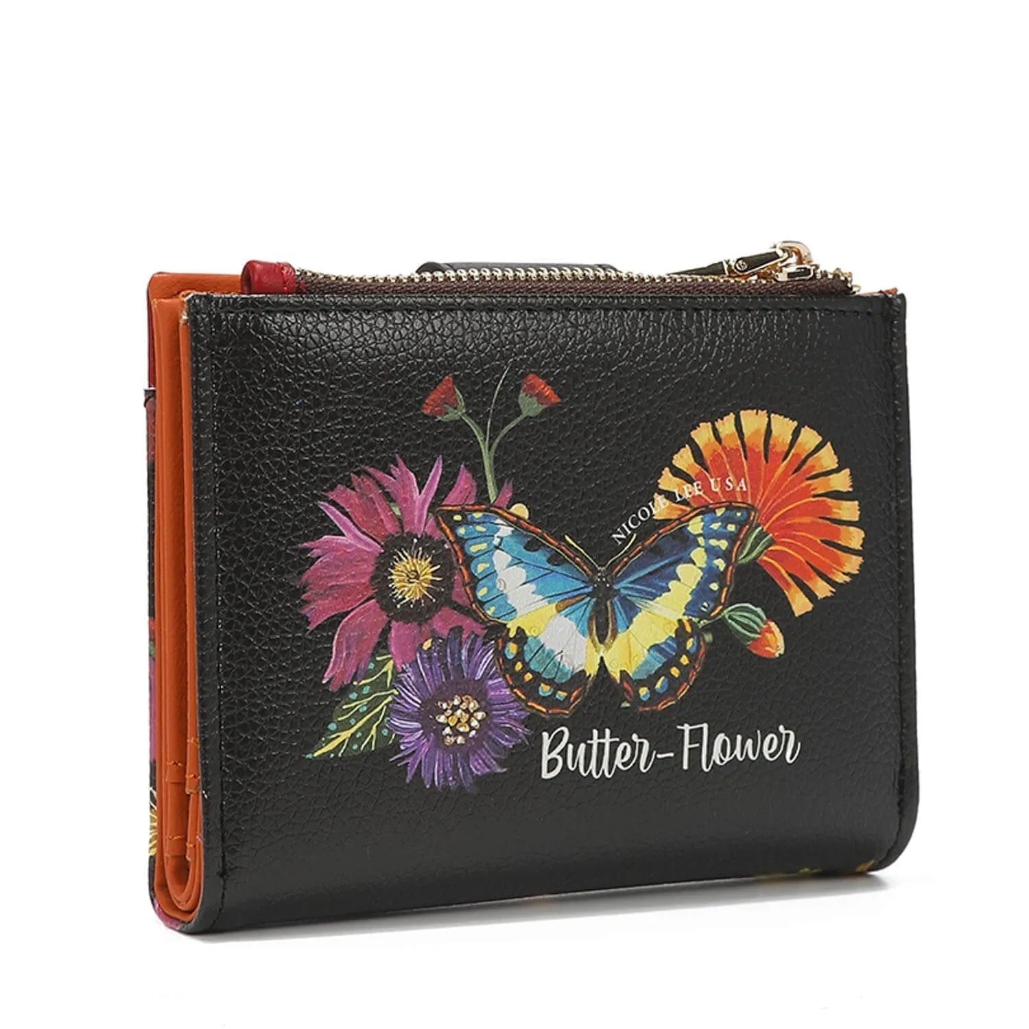 Billetero tarjetero Nicole Lee Butter Flower - KimondoShop