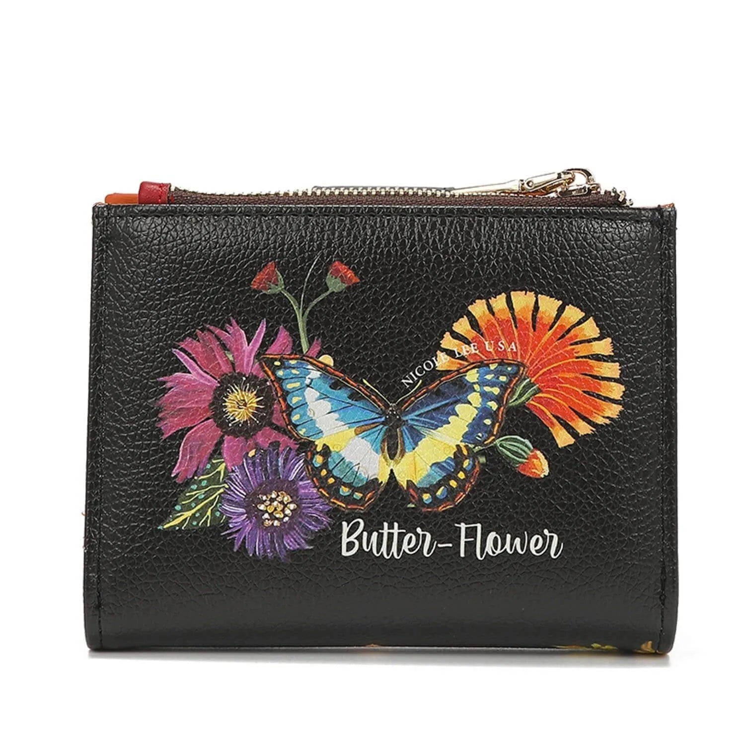 Billetero tarjetero Nicole Lee Butter Flower - KimondoShop