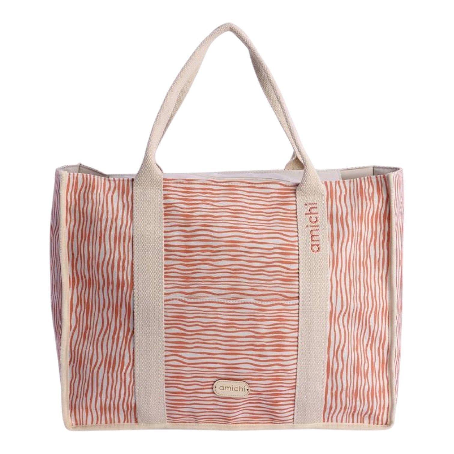 Bolsa playa Amichi Parch Naranja - KimondoShop