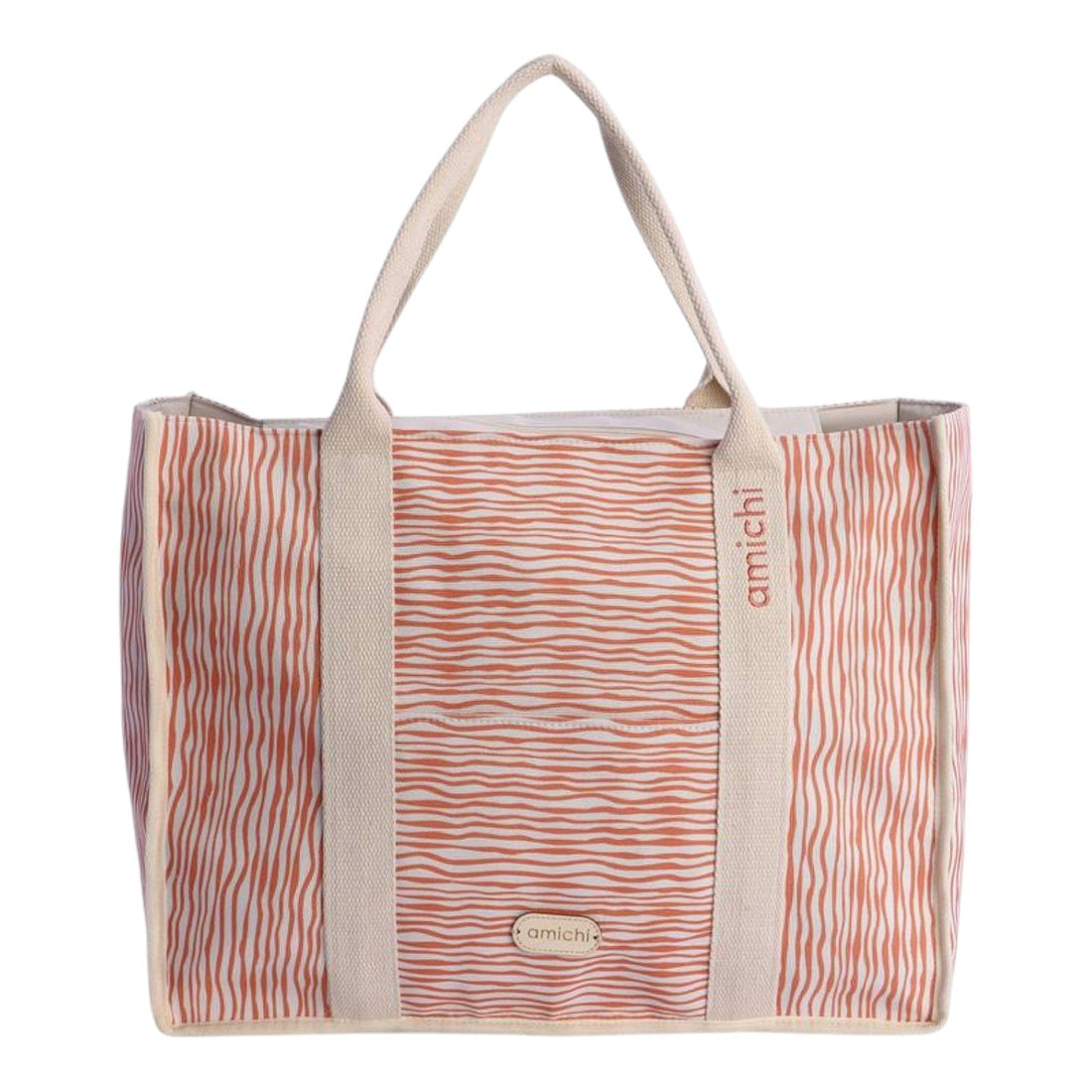 Bolsa playa Amichi Parch Naranja - KimondoShop