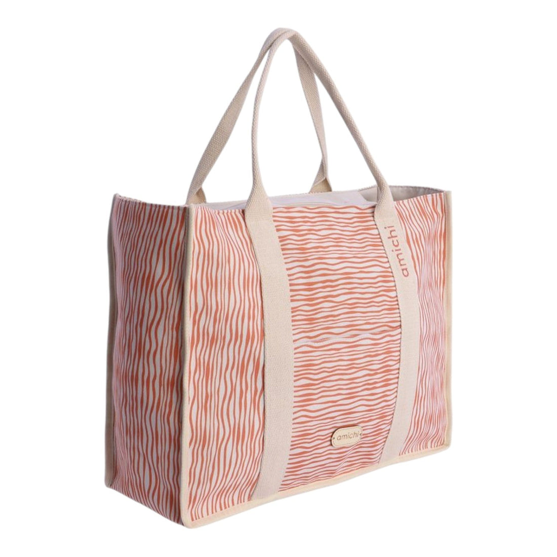 Bolsa playa Amichi Parch Naranja - KimondoShop