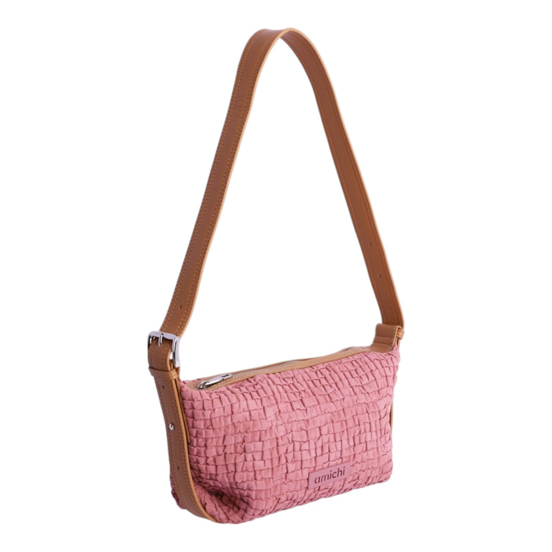 Bolso baguette Amichi Flint Coral - KimondoShop