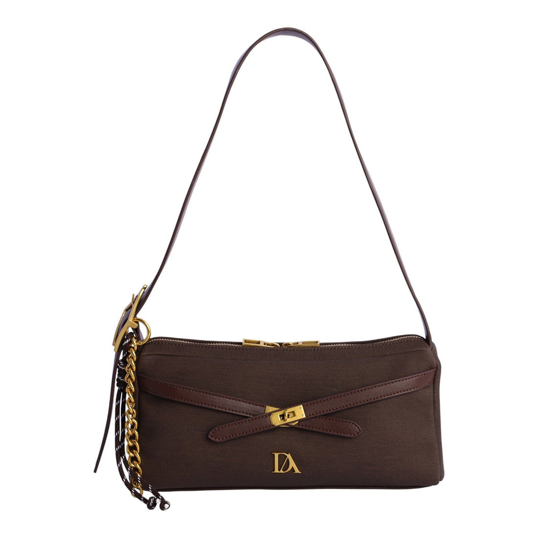 Bolso baguette Don Algodon Mistic Marrón - KimondoShop