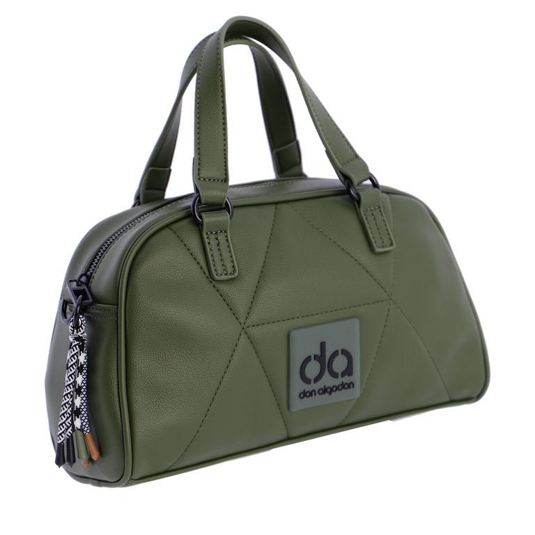 Bolso bowling Don Algodon Whistler Verde - KimondoShop