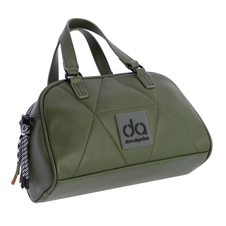 Bolso bowling Don Algodon Whistler Verde - KimondoShop