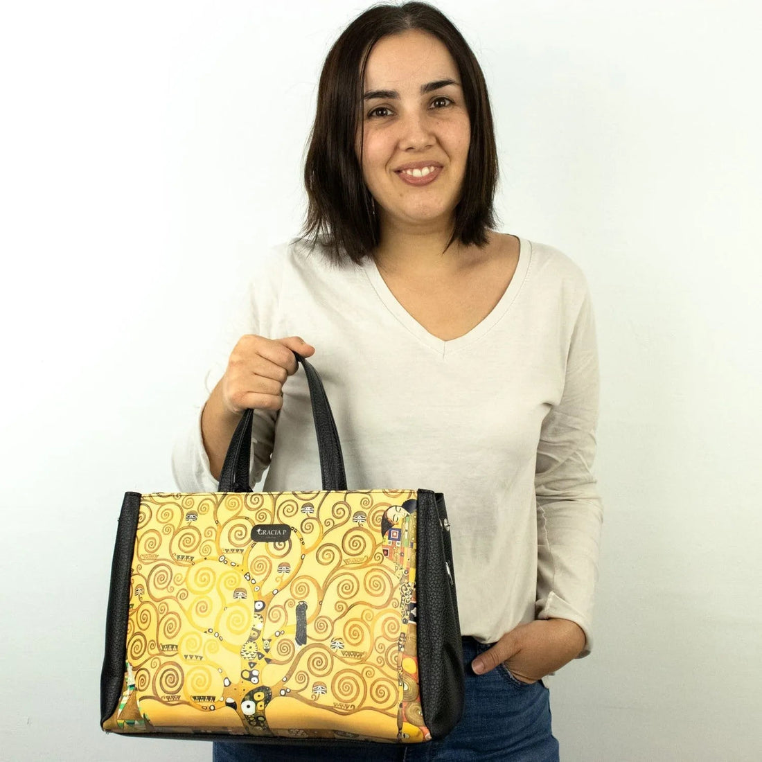 Bolso Cukki Gracia P Albero della vita di Klimt - KimondoShop