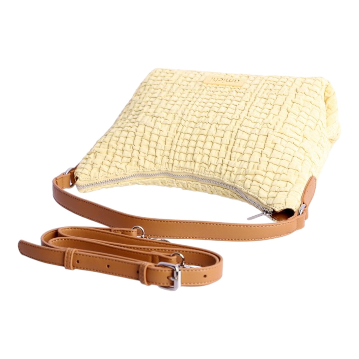 Bolso de hombro Amichi Flint Amarillo - KimondoShop