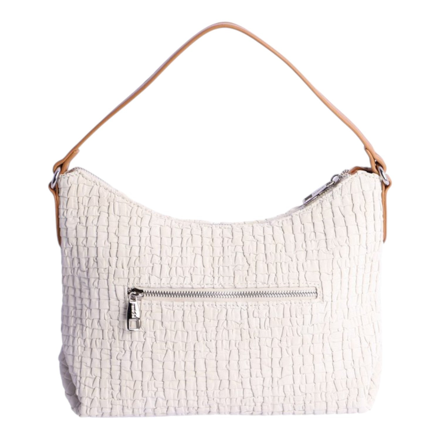 Bolso de hombro Amichi Flint Marfil - KimondoShop