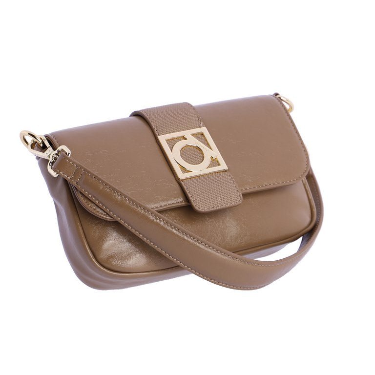 Bolso de hombro Amichi Parisienne Marrón - KimondoShop