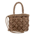 Bolso de mano Anete Simosastre Camel - KimondoShop