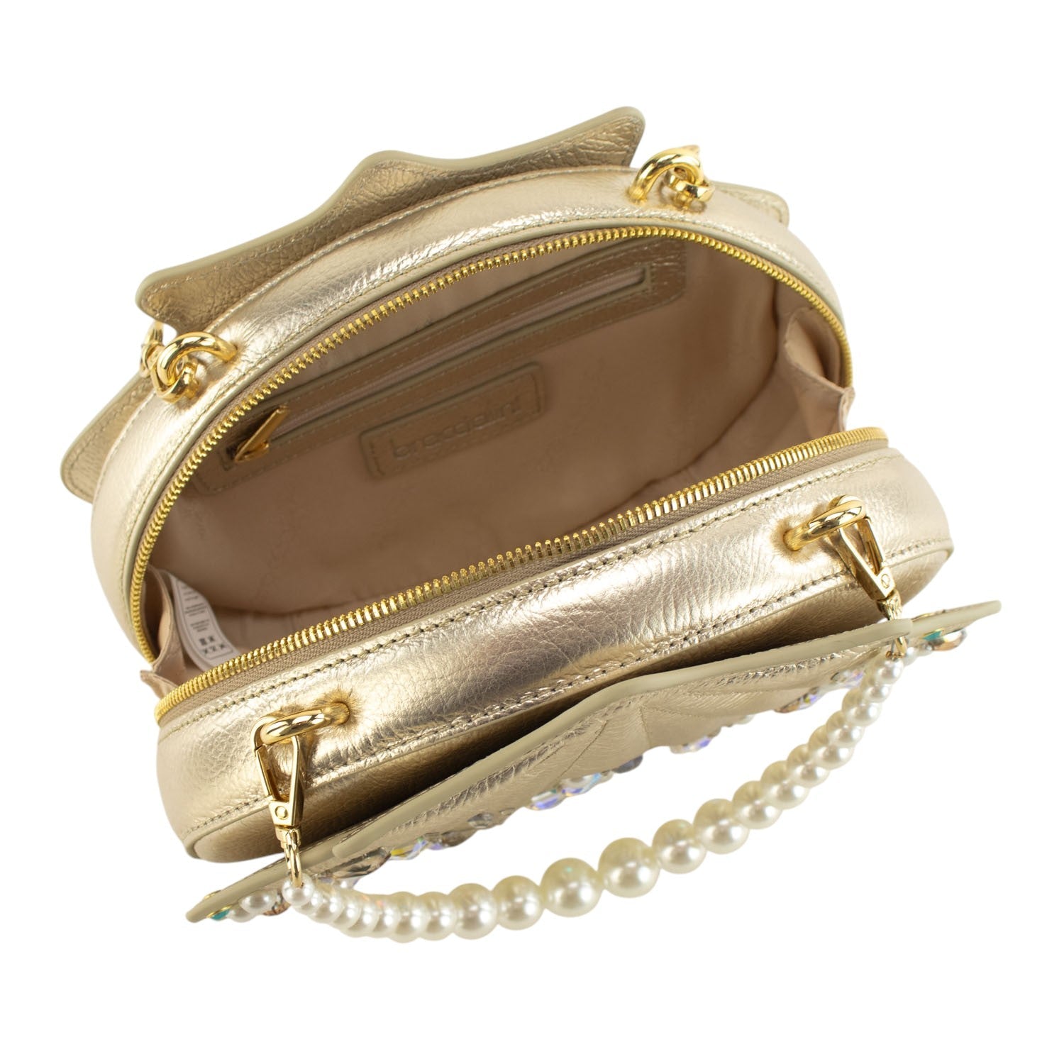 Bolso de mano Braccialini Shape Concha piel - KimondoShop