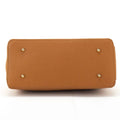 Bolso de mano en Piel Pregato Classic Camel - KimondoShop