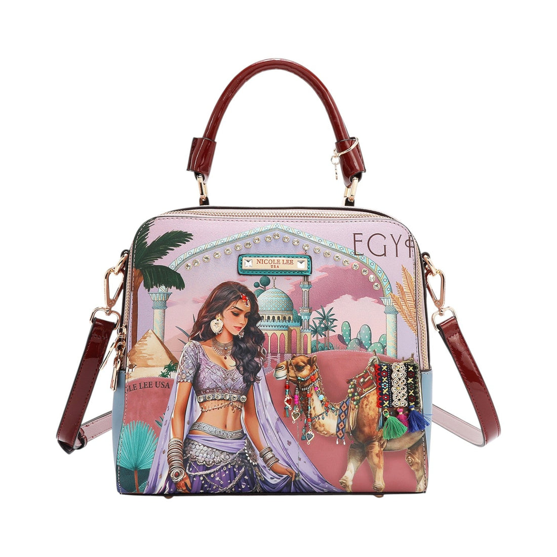 Bolso de mano Nicole Lee Queen Cleopatra - KimondoShop