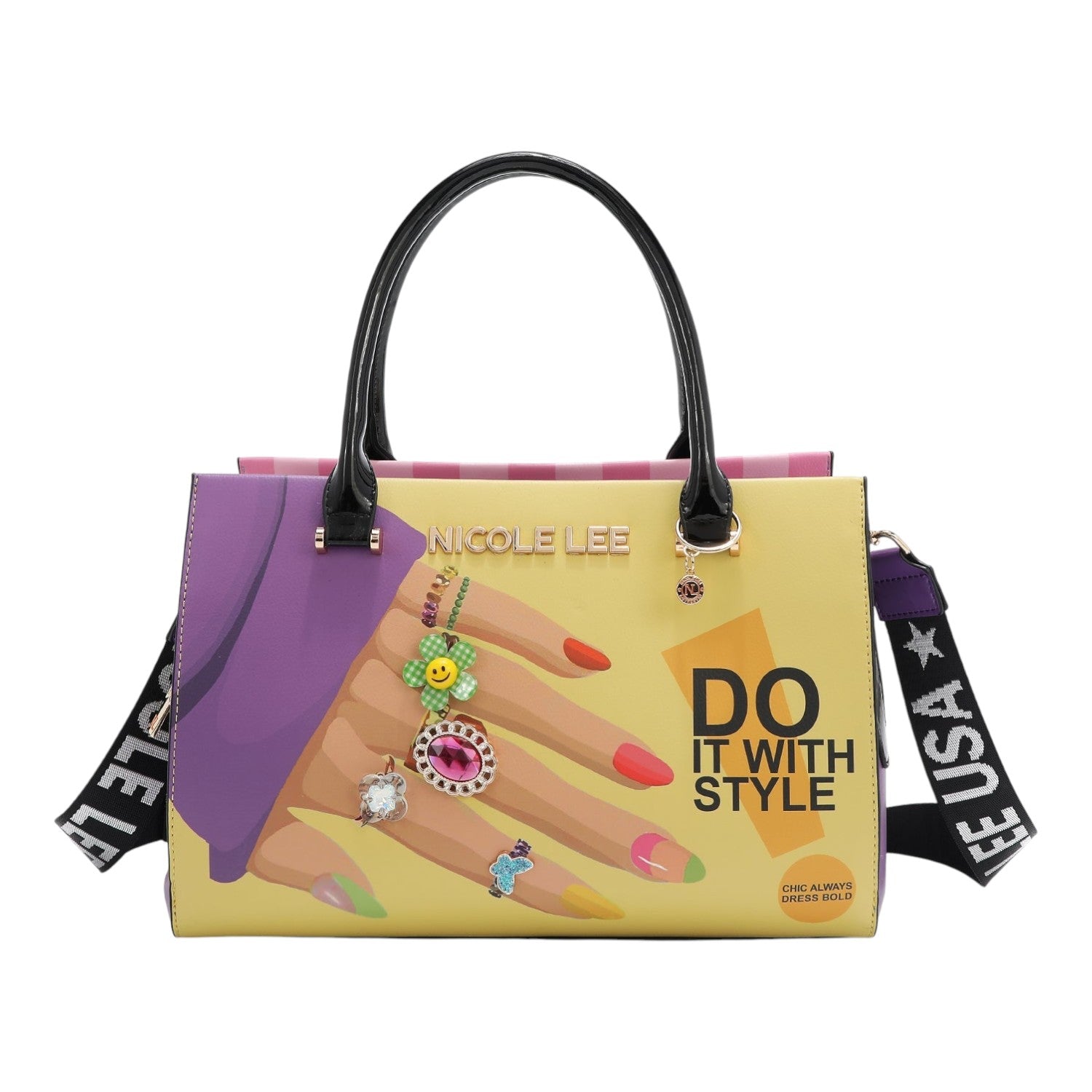 Bolso de mano triple Nicole Lee Nail Polish - KimondoShop