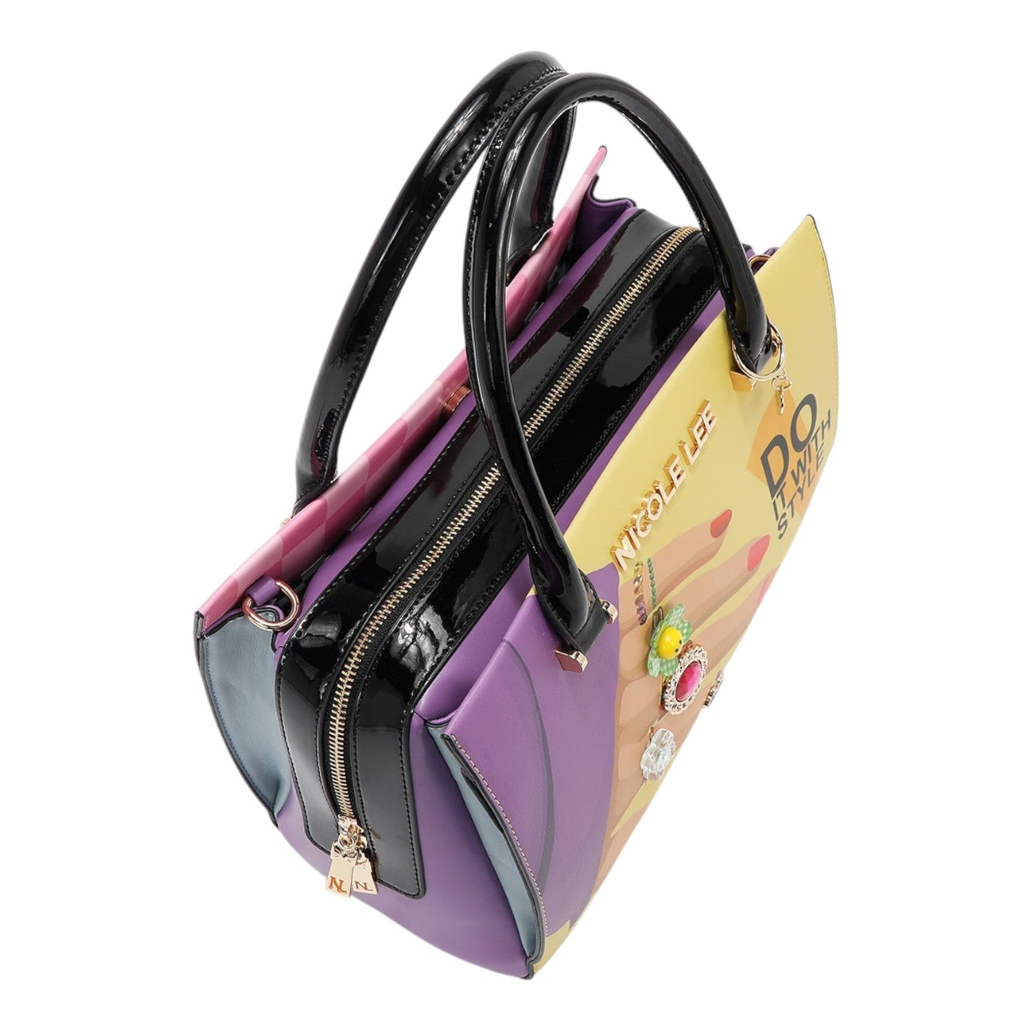 Bolso de mano triple Nicole Lee Nail Polish - KimondoShop