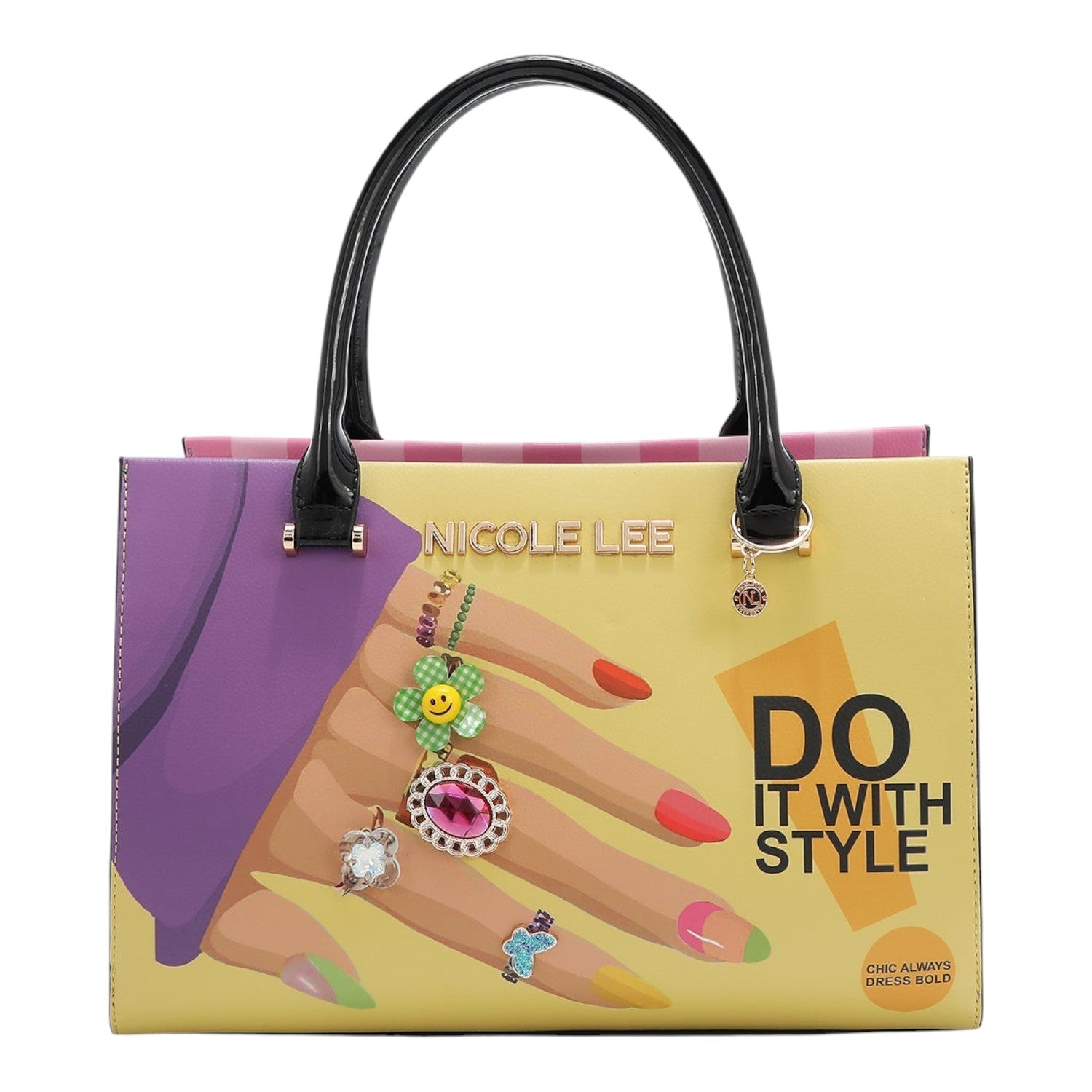 Bolso de mano triple Nicole Lee Nail Polish - KimondoShop