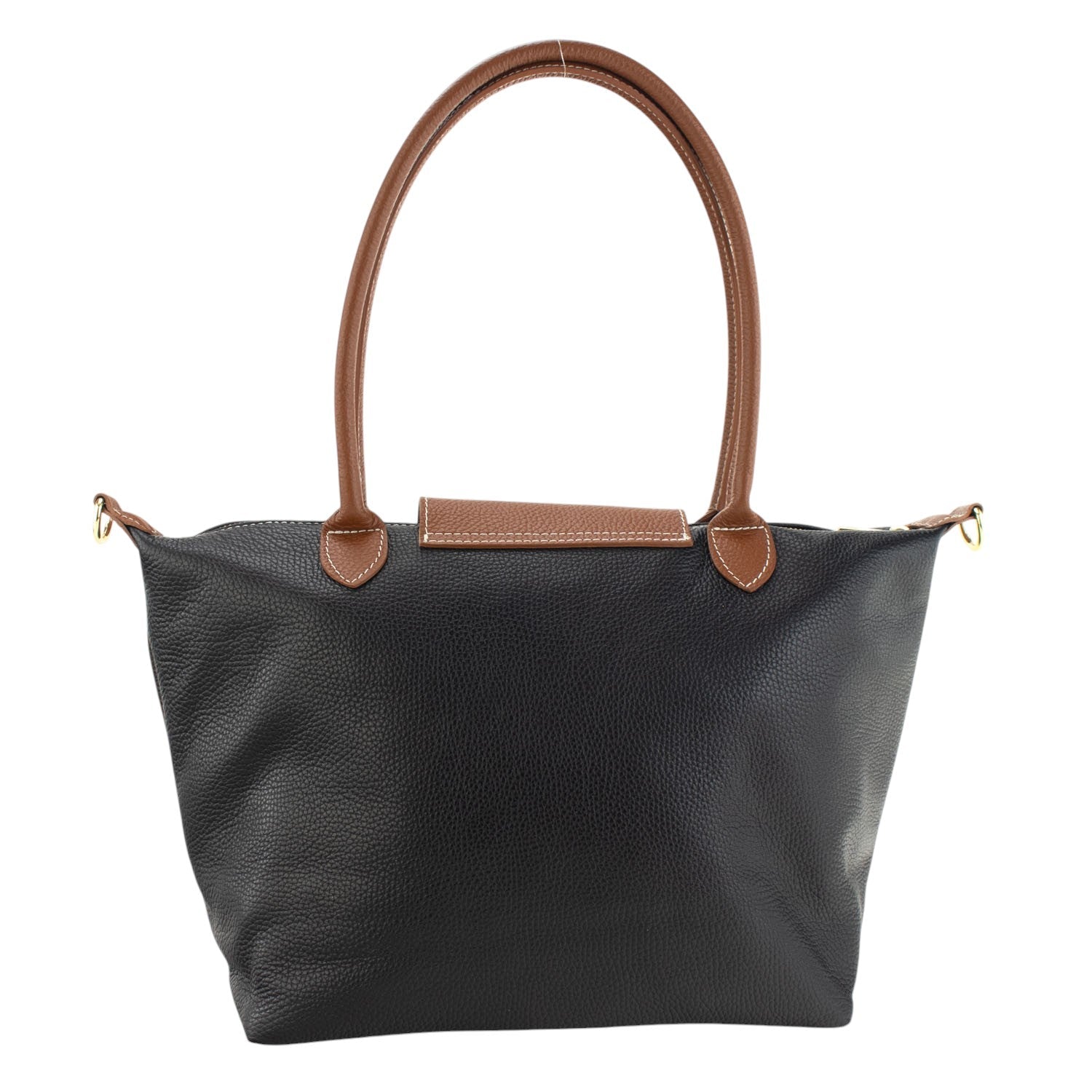 Bolso de Piel Pregato Allure Negro - KimondoShop