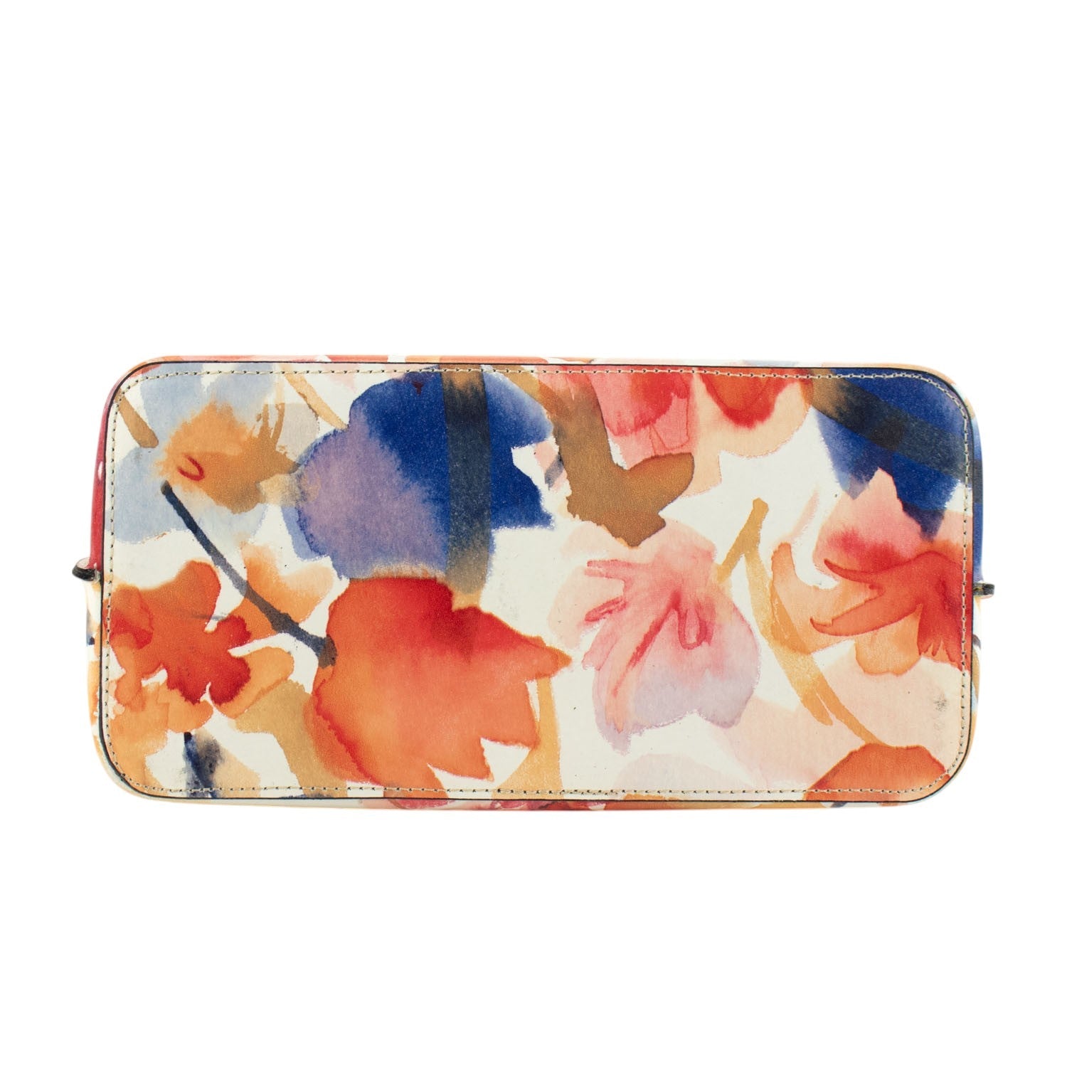 Bolso de Piel Pregato Eterea Acuarela Rojos - KimondoShop