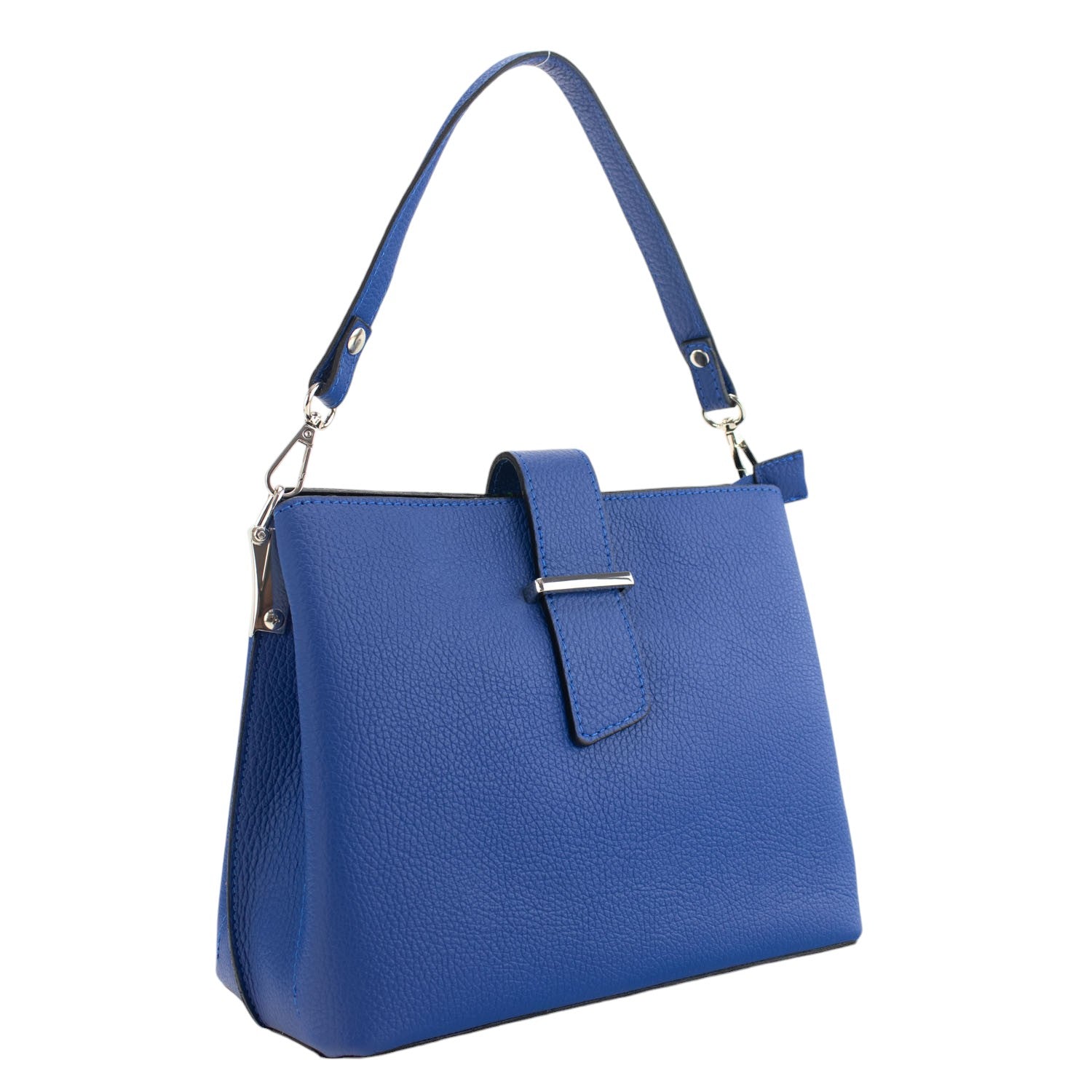 Bolso de Piel Pregato Eterea Azul - KimondoShop