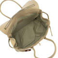 Bolso de Piel Pregato Juliette Taupe crema - KimondoShop