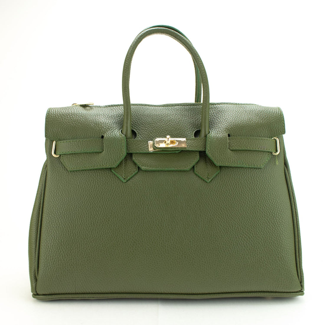 Bolso de Piel Pregato Juliette Verde - KimondoShop