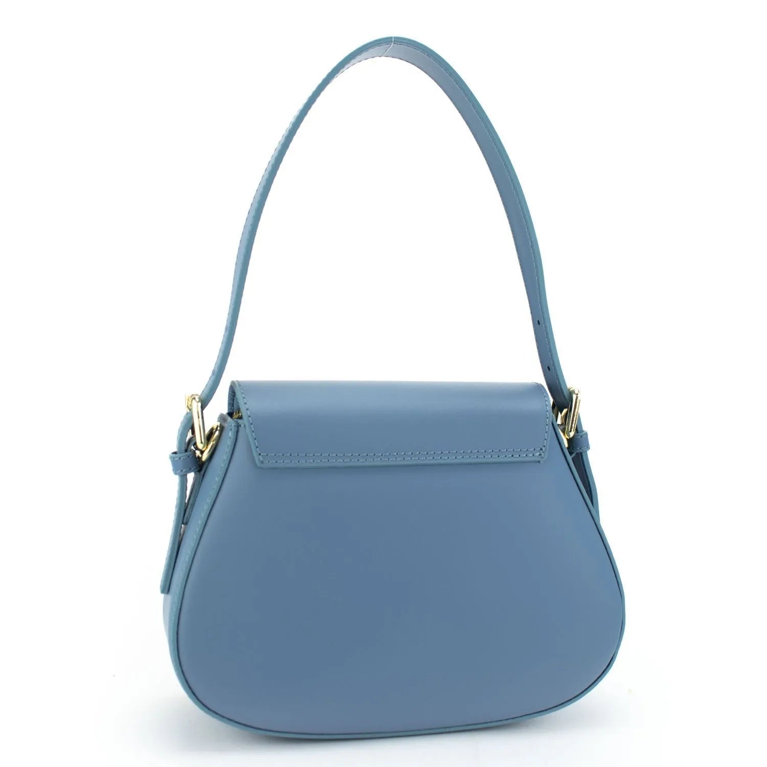 Bolso de Piel Pregato Sigma Azul claro - KimondoShop