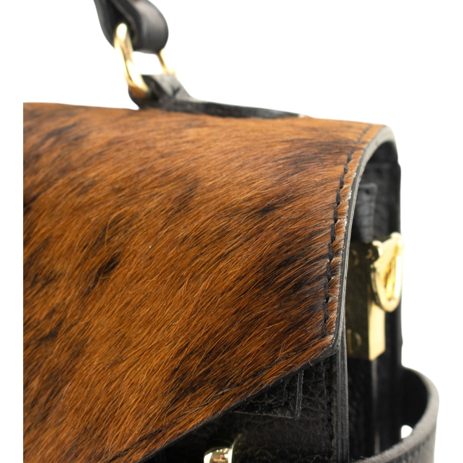 Bolso en piel Pregato Elara Premium Cow Brown - KimondoShop