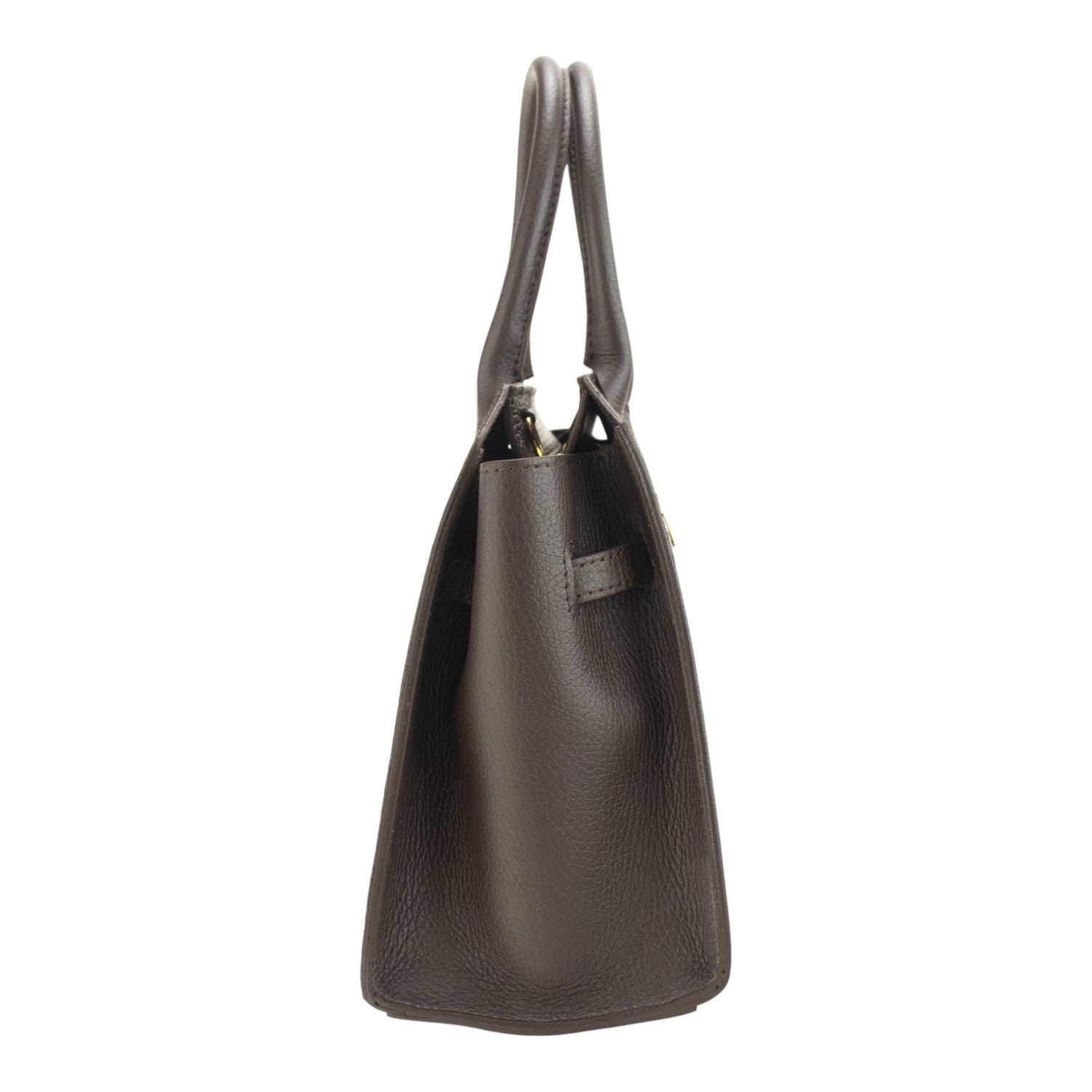 Bolso en Piel Pregato Lizea Chocolate - KimondoShop