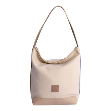 Bolso hobo Amichi Facet Beige - KimondoShop