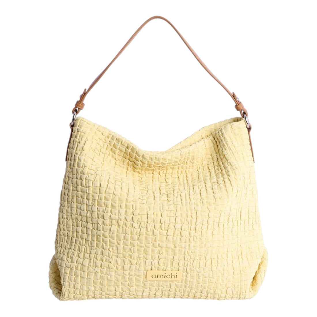 Bolso hobo Amichi Flint Amarillo - KimondoShop